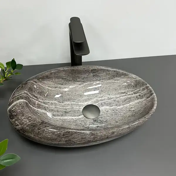 VBI VICENZA DARK STONE Умивальник накладний (VBI-014800)