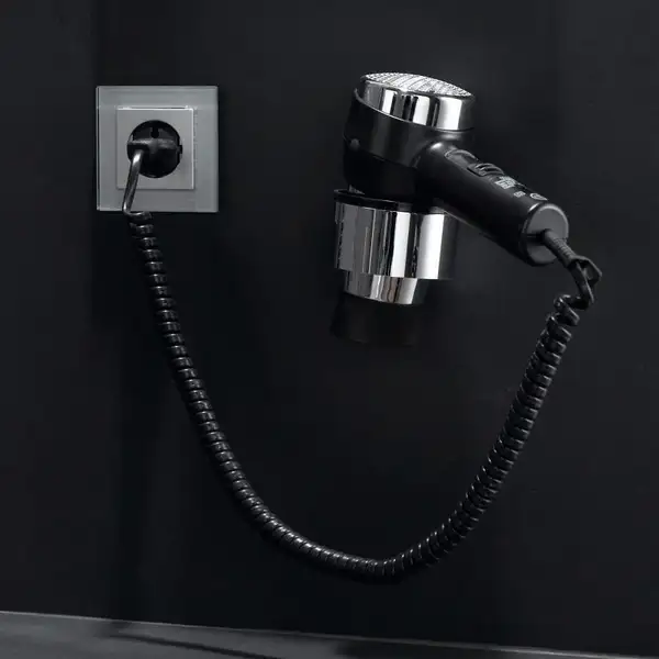 Держатель для фена Emco System 02, хром (355900100) Держатель для фена Emco System 02, хром (355900100)
