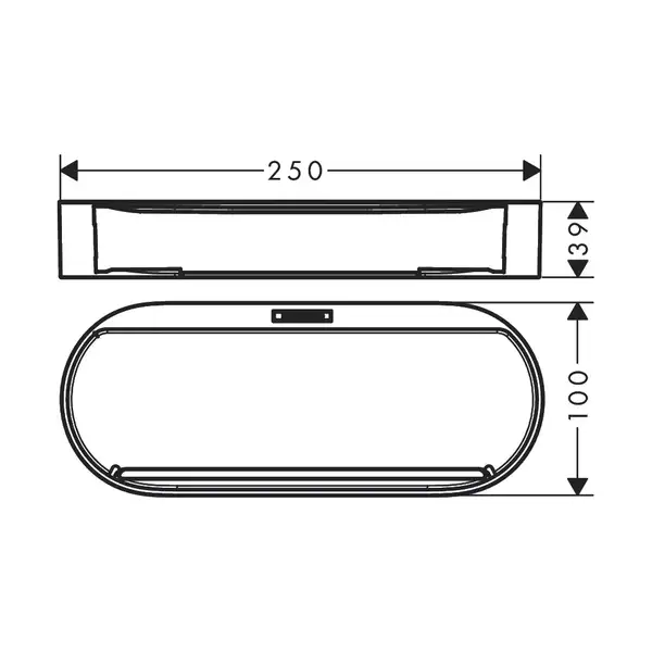 Корзина для хранения Hansgrohe WallStoris, чёрный матовый (27913670) фото 7 Aquada.com.ua Корзина для хранения Hansgrohe WallStoris, чёрный матовый (27913670) фото 7 Aquada.com.ua