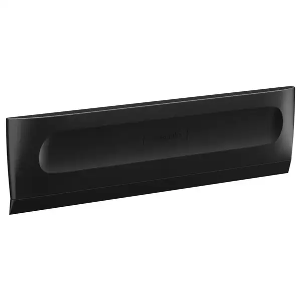 Скребок для душевой кабины 19,5 х 4,4 см Hansgrohe WallStoris, чёрный матовый (27916670) фото 1 Aquada.com.ua