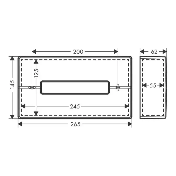 Диспенсер для серветок Hansgrohe AddStoris 62х145x255 мм, Brushed Bronze (41774140) Диспенсер для серветок Hansgrohe AddStoris 62х145x255 мм, Brushed Bronze (41774140)