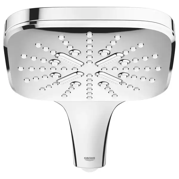 Лейка для душа Grohe Rainshower Smartactive 130 Cube (цвет - хром), 3 вида струи (26550000 Grohe) фото 5 Aquada.com.ua Лейка для душа Grohe Rainshower Smartactive 130 Cube (цвет - хром), 3 вида струи (26550000 Grohe) фото 5 Aquada.com.ua