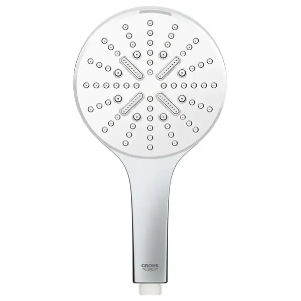 Ручний душ Grohe Rainshower Smartactive 130, хром/білий (26574LS0) Ручний душ Grohe Rainshower Smartactive 130, хром/білий (26574LS0)