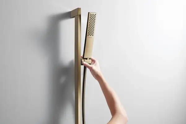 Лейка для душа Hansgrohe Pulsify E 100 1jet EcoSmart+ (цвет - шлифованная бронза) 24321140