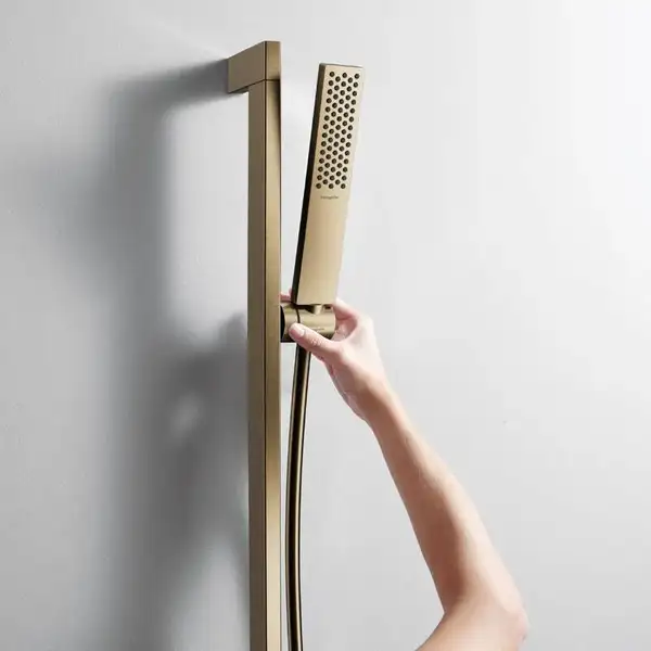 Лейка для душа Hansgrohe Pulsify E 100 1jet EcoSmart+ (цвет - шлифованная бронза) 24321140