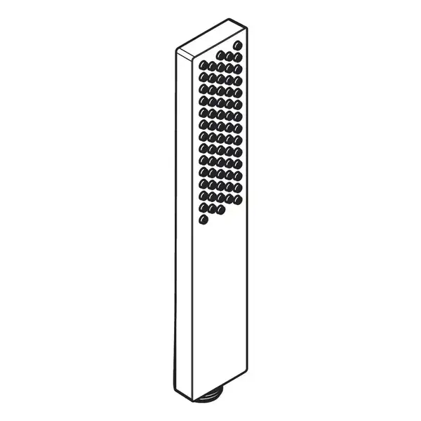 Лейка для душа Hansgrohe Pulsify E 100 1jet EcoSmart+ (цвет - чёрный матовый) 24321670