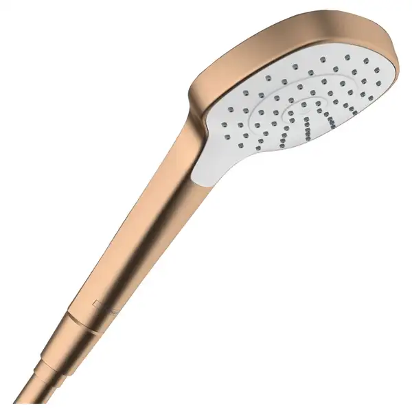 Лейка для душа Hansgrohe Croma E 1jet (цвет - шлифованная бронза), 1 вид струи 26814140 Лейка для душа Hansgrohe Croma E 1jet (цвет - шлифованная бронза), 1 вид струи 26814140