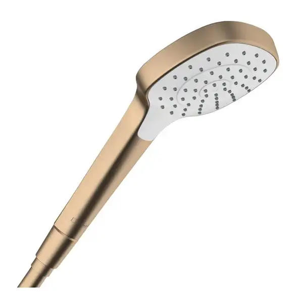 Лійка для душу Hansgrohe Croma E 1jet EcoSmart 9 л/хв (колір - шліфована бронза/білий) 26815140 Лійка для душу Hansgrohe Croma E 1jet EcoSmart 9 л/хв (колір - шліфована бронза/білий) 26815140