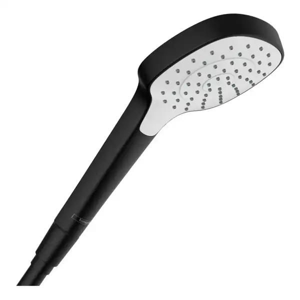 Лійка для душу Hansgrohe Croma E 1jet EcoSmart 9 л/хв (колір - чорний матовий/білий) 26815670 Лійка для душу Hansgrohe Croma E 1jet EcoSmart 9 л/хв (колір - чорний матовий/білий) 26815670