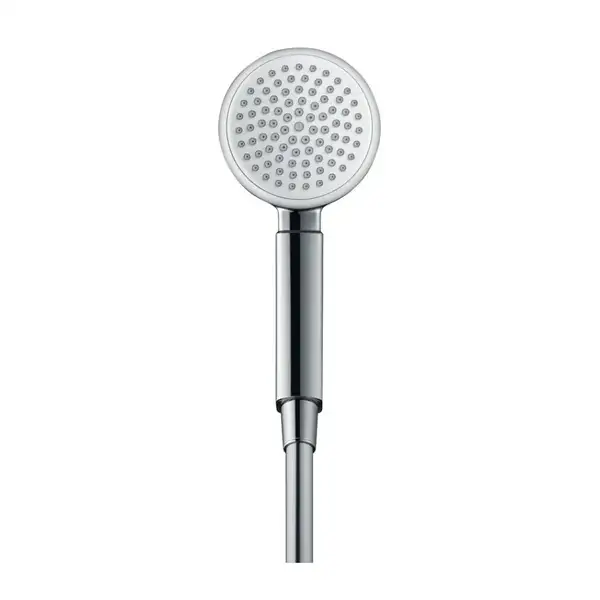 Ручний душ Hansgrohe Crometta 100 1jet EcoSmart 9л / хв, білий / хром (26828400)