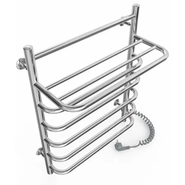 Електрична рушникосушарка Laris Стандарт П7 500 х 660 з полицею Е (підкл. справа) (73207178) Електрична рушникосушарка Laris Стандарт П7 500 х 660 з полицею Е (підкл. справа) (73207178)