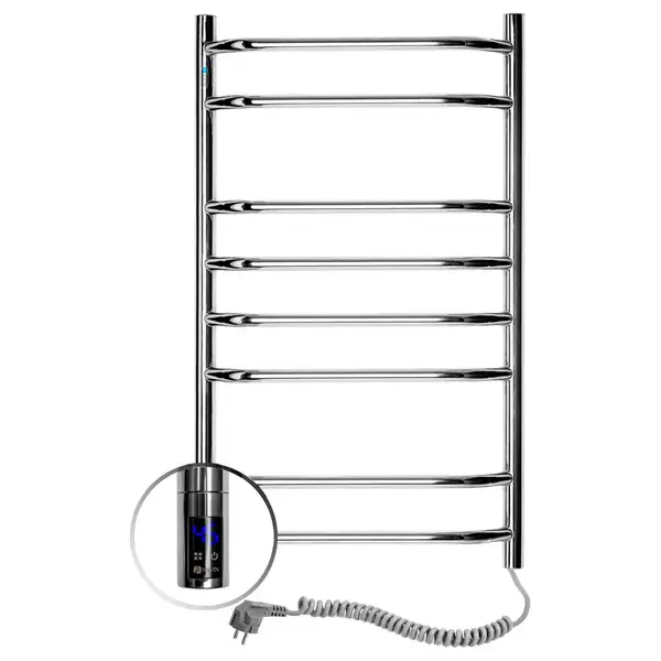 Navin Рушникосушарка Блюз 480х800 Sensor права з таймером 10-006033-4880 Navin Рушникосушарка Блюз 480х800 Sensor права з таймером 10-006033-4880