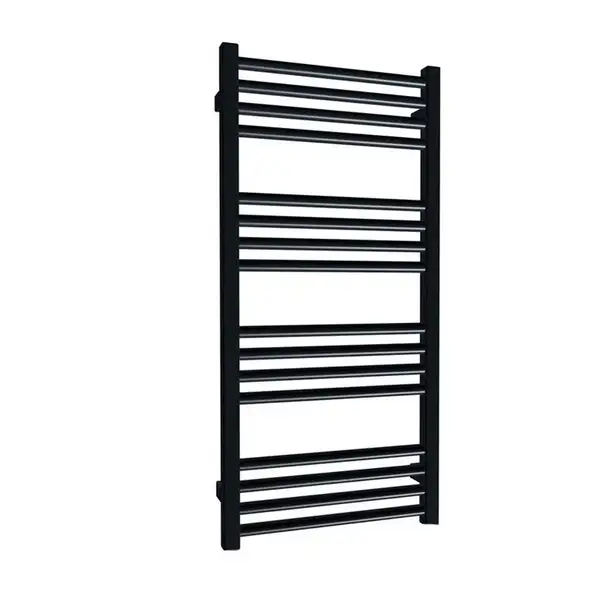 Полотенцесушитель электрический Terma Fiona 43 x 90h см, с тэном Moa, чёрный матовый (WLFIN090043/9005/MOA) фото 1 Aquada.com.ua Полотенцесушитель электрический Terma Fiona 43 x 90h см, с тэном Moa, чёрный матовый (WLFIN090043/9005/MOA) фото 1 Aquada.com.ua