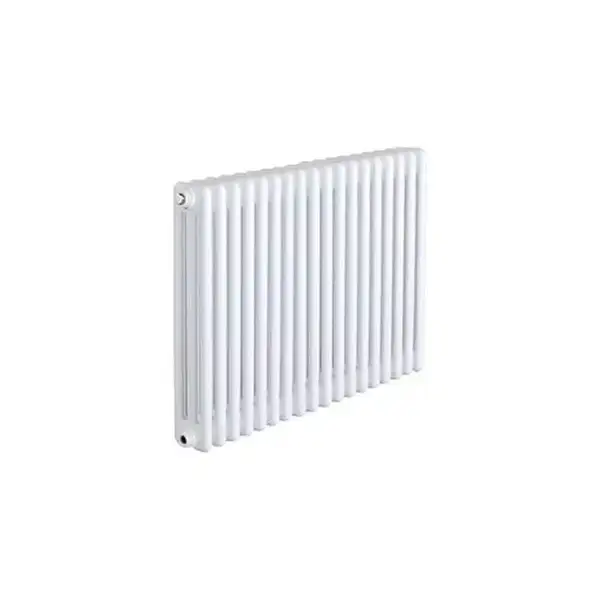 Радіатор трубчатий Zehnder Charleston 3060-26 H=600 мм; L=1196 мм (1222мм); T=100 мм + (35мм) (5510) 1584 Вт, Traffic White (3060-26 RAL 9016 5510)