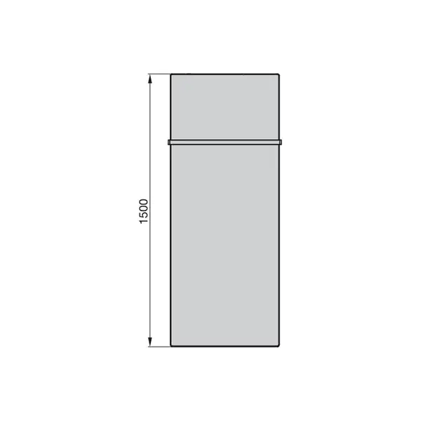 Полотенцесушитель електричний Zehnder Fina Bar 1500x500 550 Вт, білий RAL 9016 (FIPE-150-050/GP RAL 9016) (FIPE-150-050_GP RAL 9016)