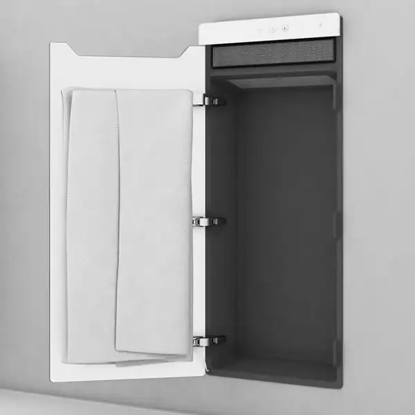 Мультифункціональний блок Zehnder Zenia 1000х450 1000/225 Вт, петлі зліва, чорний (ZENLB-100-045/X) (ZENLB-100-045_X)