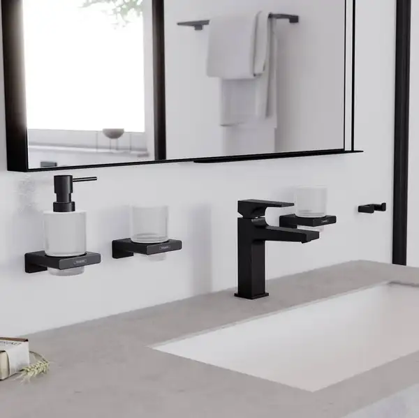 Стакан для зубних щіток Hansgrohe AddStoris, хром (41749000) Стакан для зубних щіток Hansgrohe AddStoris, хром (41749000)