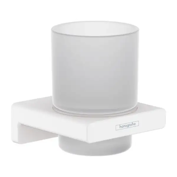 Стакан для зубних щіток Hansgrohe AddStoris, Matt White (41749700)