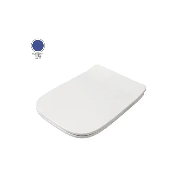Кришка для унітазу Artceram A16 Soft-close, blue sapphire (ASA001 16; 71) Кришка для унітазу Artceram A16 Soft-close, blue sapphire (ASA001 16; 71)