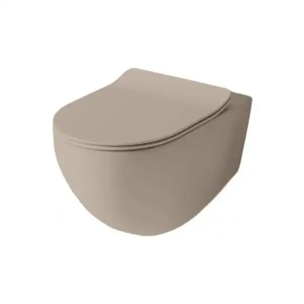 Кришка для унітазу тонка Artceram File 2.0 Soft-Close, marrone matera (FLA014 41) Кришка для унітазу тонка Artceram File 2.0 Soft-Close, marrone matera (FLA014 41)