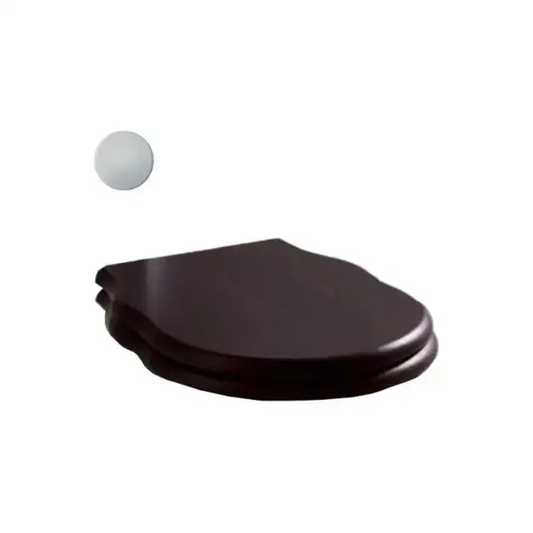 CPV13NFC Кришка Windsor,soft close, горіх/хром, Cielo (CPV13NFC)