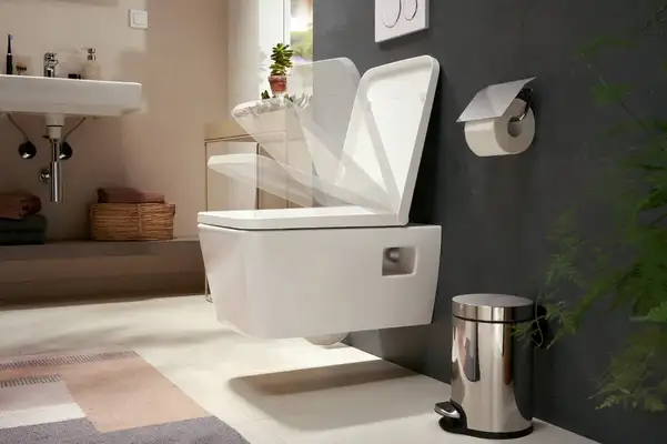 Кришка для унітазу SoftClose QuickRelease Hansgrohe EluPura Original Q 60150450 Кришка для унітазу SoftClose QuickRelease Hansgrohe EluPura Original Q 60150450