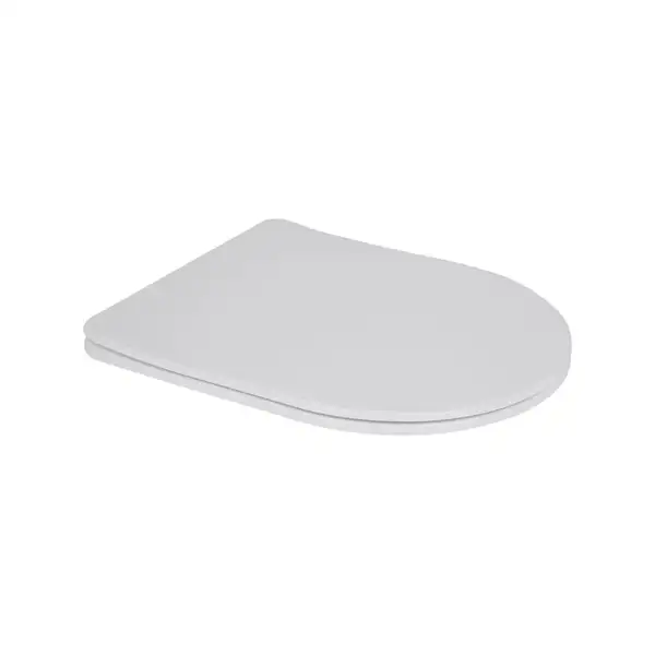Сидіння-кришка для унітазу Mixxus SEAT COVER BEVEL-2001 з мікроліфтом 455x380x60mm (MI6718)