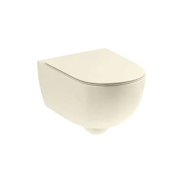 Nic-Design Кришка для унітазу Nic Design Pin Soft-Close, Vaniglia mat (005712056) Nic-Design Кришка для унітазу Nic Design Pin Soft-Close, Vaniglia mat (005712056)