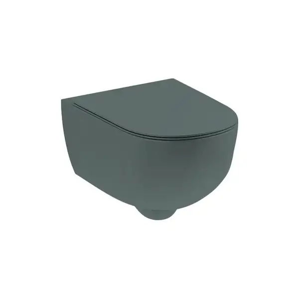 Кришка для унітазу Nic Design Pin Soft-Close, Cenere mat (005712059)