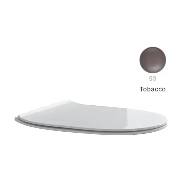 Кришка для унітаза Moon soft-close (5530B53) Tobacco SCARABEO