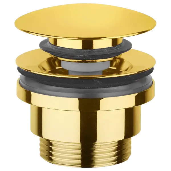 Донный клапан Clic-Clac Paffoni Light (цвет - Honey gold / Медовое золото) (ZSCA050HG) Донный клапан Clic-Clac Paffoni Light (цвет - Honey gold / Медовое золото) (ZSCA050HG)