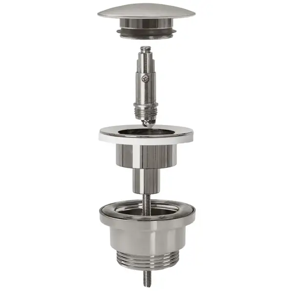Донный клапан для умывальника REA KLIK-KLAK NIKIEL BRUSHED (REA-A6000) Донный клапан для умывальника REA KLIK-KLAK NIKIEL BRUSHED (REA-A6000)