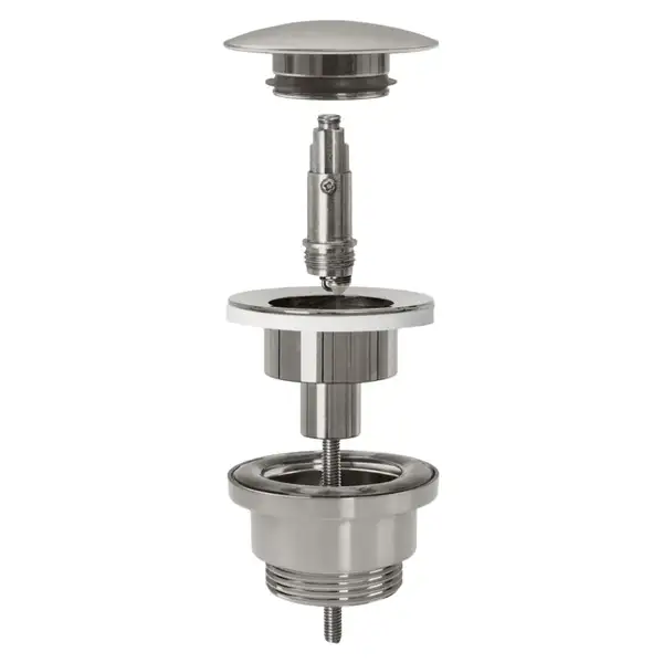 Донный клапан для умывальника REA KLIK-KLAK NIKIEL BRUSHED (REA-A6000) Донный клапан для умывальника REA KLIK-KLAK NIKIEL BRUSHED (REA-A6000)