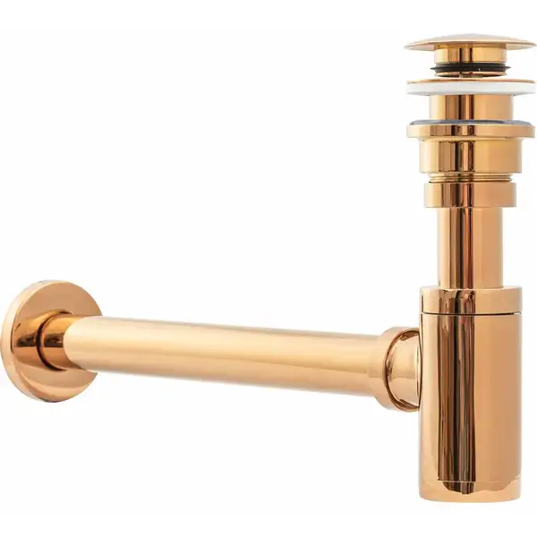 Сифон универсальный для раковины (умывальника) REA ROSE GOLD CLICK-KLAK розовое золото (REA-A8541) Сифон универсальный для раковины (умывальника) REA ROSE GOLD CLICK-KLAK розовое золото (REA-A8541)