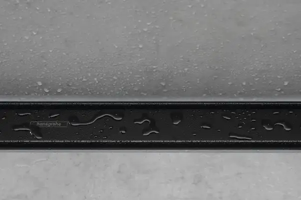 Трап для душа 60 см Hansgrohe RainDrain Match, чёрный матовый (56036670) фото 2 Aquada.com.ua Трап для душа 60 см Hansgrohe RainDrain Match, чёрный матовый (56036670) фото 2 Aquada.com.ua