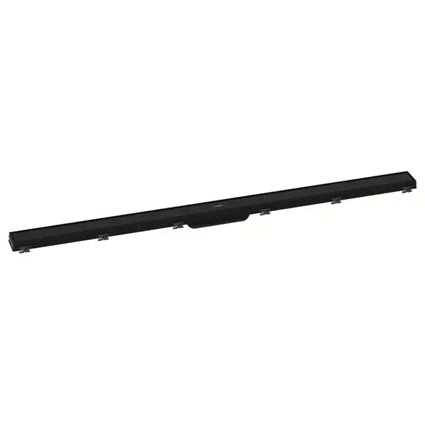 Трап для душа 120 см Hansgrohe RainDrain Match, чёрный матовый (56042670) фото 1 Aquada.com.ua