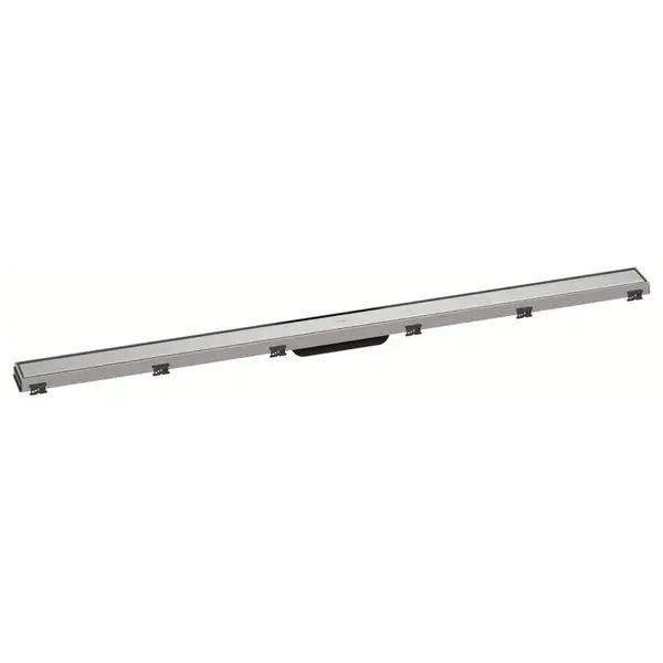 Трап для душа 120 см Hansgrohe RainDrain Match, матовая нержавеющая сталь (56042800) фото 1 Aquada.com.ua