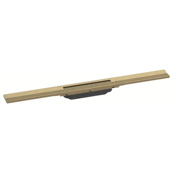 Трап для душа 70 см Hansgrohe RainDrain Flex, матовая бронза (56043140) фото 1 Aquada.com.ua