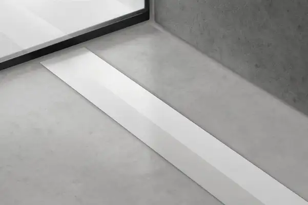 Трап для душа 80 см Hansgrohe RainDrain Flex, белый матовый (56044700) фото 3 Aquada.com.ua Трап для душа 80 см Hansgrohe RainDrain Flex, белый матовый (56044700) фото 3 Aquada.com.ua