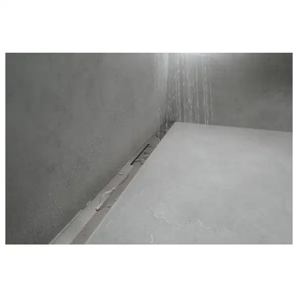 Верхня частина зливу для душу Hansgrohe RainDrain Flex для каналу (пристінний) 90 см, Matt White (56052700)