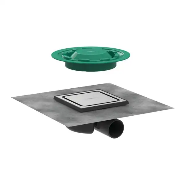 Точковий трап Hansgrohe RainDrain Spot 150x150х68мм 50 Brushed Stainless Steel (56055800) Точковий трап Hansgrohe RainDrain Spot 150x150х68мм 50 Brushed Stainless Steel (56055800)