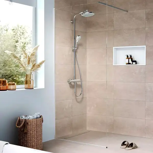 Hansgrohe RainDrain Compact Flat Трап для душа под плитку 70 см (56165000) Hansgrohe RainDrain Compact Flat Трап для душа под плитку 70 см (56165000)