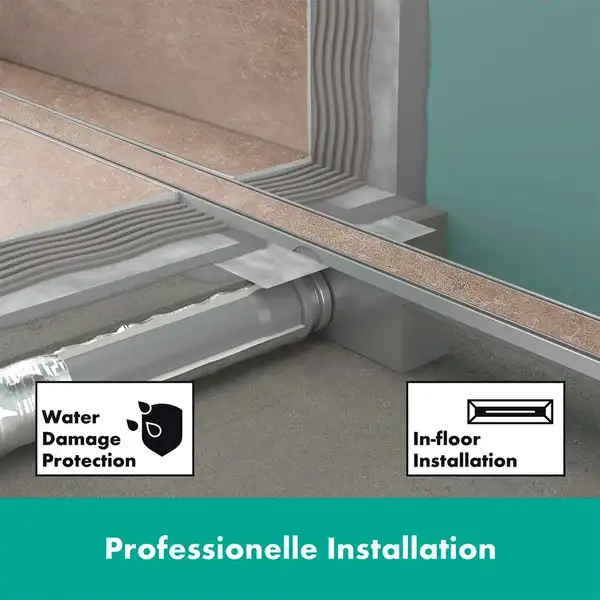 Hansgrohe RainDrain Compact Flat Трап для душа под плитку 70 см (56165000) Hansgrohe RainDrain Compact Flat Трап для душа под плитку 70 см (56165000)