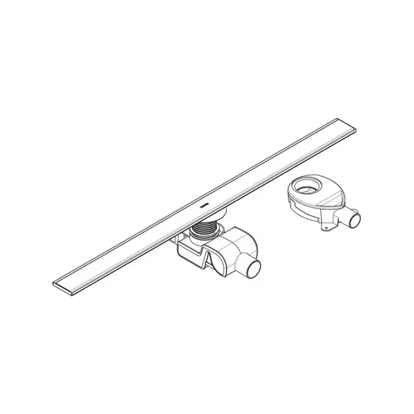 Hansgrohe RainDrain Allround Душевой канал 80 см, нержавеющая сталь (56187800) Hansgrohe RainDrain Allround Душевой канал 80 см, нержавеющая сталь (56187800)