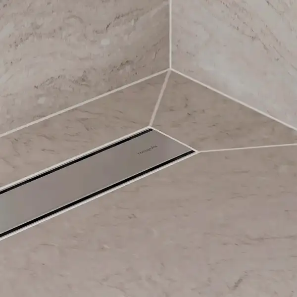 Hansgrohe RainDrain Allround Душевой канал 90 см, матовая сталь (56188800) Hansgrohe RainDrain Allround Душевой канал 90 см, матовая сталь (56188800)