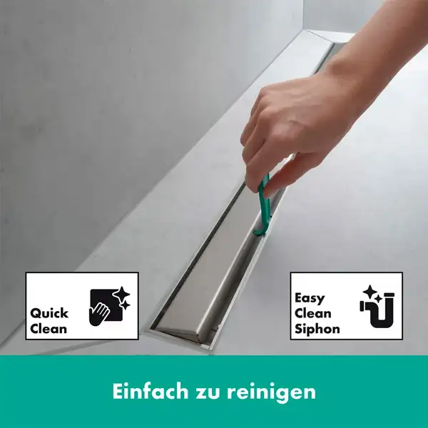 Hansgrohe RainDrain Allround Душевой трап 100 см, нерж. сталь (56189800) Hansgrohe RainDrain Allround Душевой трап 100 см, нерж. сталь (56189800)
