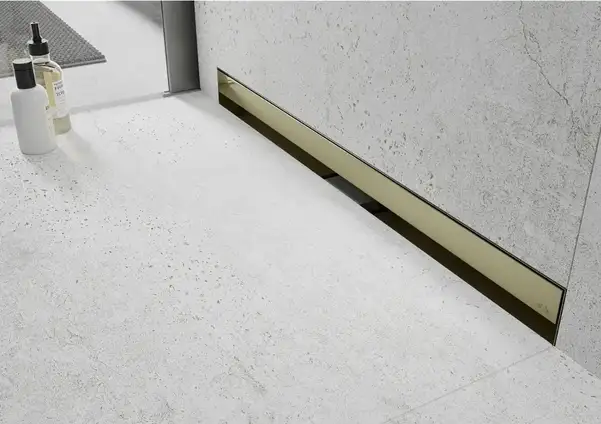 Трап для душа MEXEN FLAT WALL 2в1 настенный GOLD золотой 60 см (MEX-1530060) Трап для душа MEXEN FLAT WALL 2в1 настенный GOLD золотой 60 см (MEX-1530060)