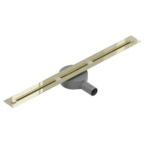 Трап для душа MEXEN FLAT 360° SUPER SLIM GOLD золотой 120 см (MEX-1551120) Трап для душа MEXEN FLAT 360° SUPER SLIM GOLD золотой 120 см (MEX-1551120)