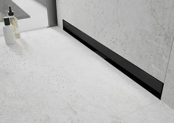 Трап для душа MEXEN FLAT WALL 2в1 настенный BLACK черный 70 см (MEX-1730070) Трап для душа MEXEN FLAT WALL 2в1 настенный BLACK черный 70 см (MEX-1730070)