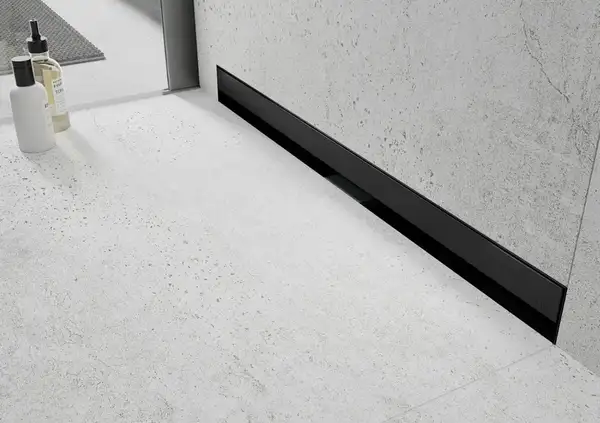 Трап для душа MEXEN FLAT WALL 2в1 настенный BLACK черный 90 см (MEX-1730090) Трап для душа MEXEN FLAT WALL 2в1 настенный BLACK черный 90 см (MEX-1730090)